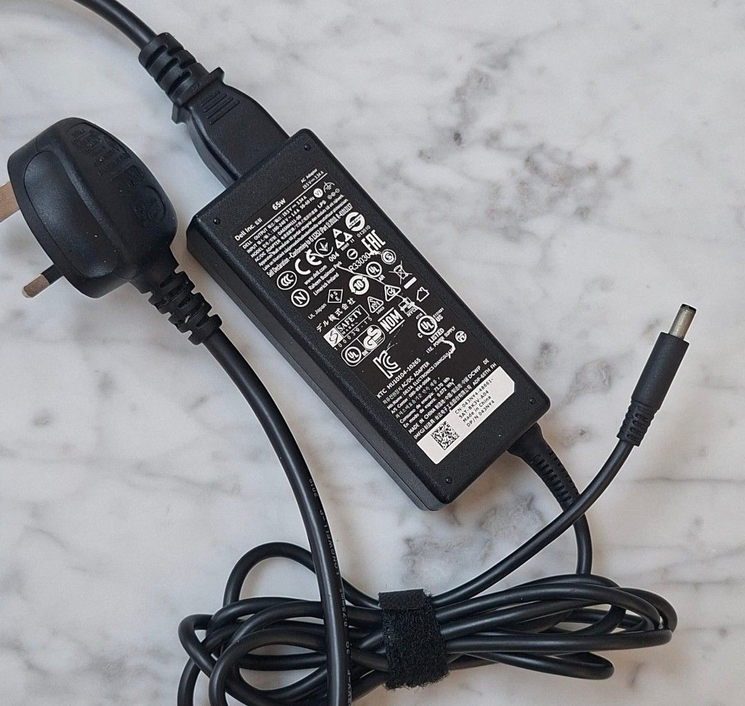 Dell 65W AC Adapter 19.5V Laptop Charger