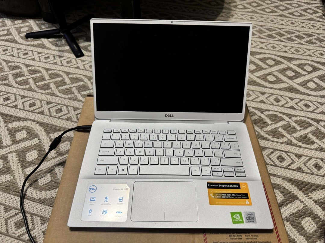 Dell Inspiron 5490 Laptop (Category: Laptops & Notebooks) located in Marikina City. Submitted by elaishoppe (Listing ID 1449157712, Image 2). Description: Dell Inspiron 5490 – Intel Core i7 | 8GB RAM | 512GB SSD Specs: * Intel Core i7-10510U Processor * 8GB RAM * 512GB SSD (477GB usable) * NVIDIA Graphics (2GB) * 14” Full HD Display * Windows 11 Condition: ✅ Fully functional ✅ Keyboard, trackpad, screen, speakers, webcam, and ports all working ✅ 