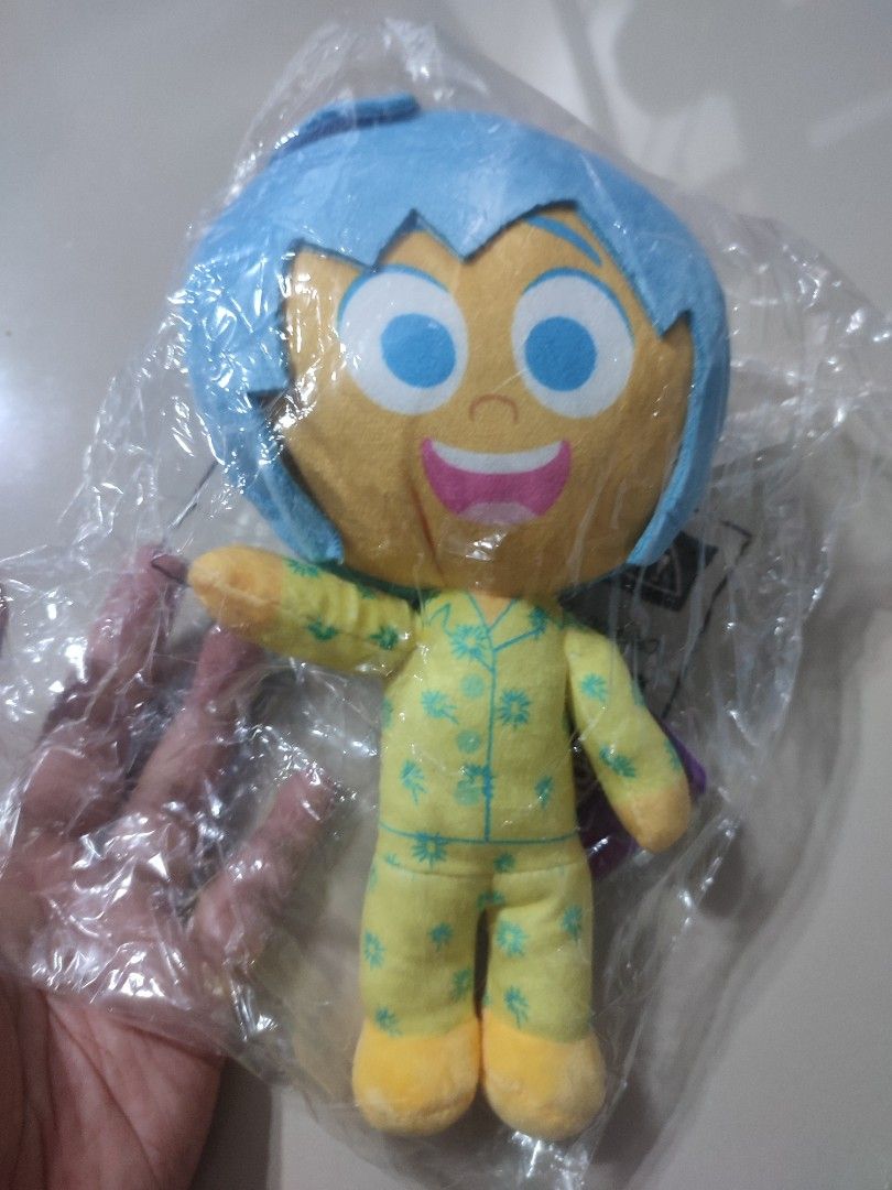 Disney Inside Out Joy Plush Toy (Category: Plushies & Soft Toys) located in Manila. Submitted by epicmountain-f20453 (Listing ID 1449118595, Image 1). Description: - Authentic Disney Inside Out Joy plush toy - 2 pcs available - Brand new, still in original packaging - Approximately 6-7 inches tall - Ideal for Disney fans, collectors, or as a gift.