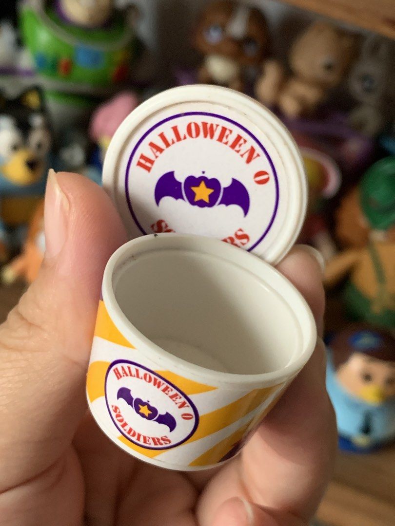 Disney Pixar Halloween Soldiers Mini Container (Category: Character Goods) located in Imus. Submitted by plushfinds (Listing ID 1449291514, Image 2). Description: - Disney Pixar Mini Container - Halloween Soldiers design.
