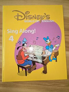 Disney world of english sing along 出售| 兒童書籍| Carousell Hong Kong