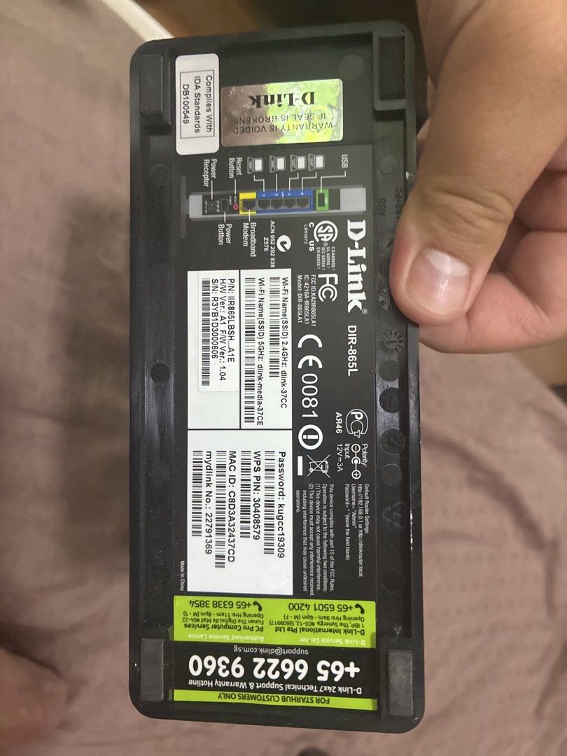 D-Link DIR-865L Wireless AC Router507210444687298562