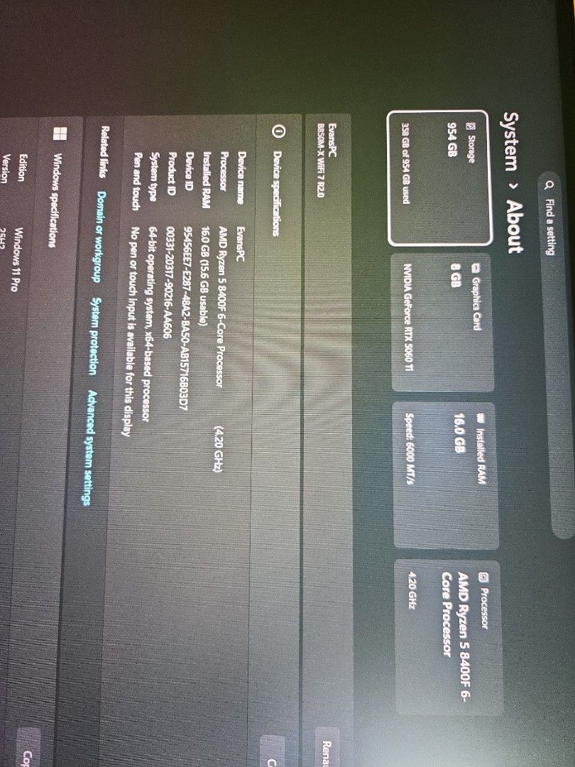 Entire gaming setup507207392701992963