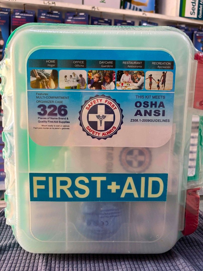 First aid kit (Category: Other Assistive Aids) located in Quezon City. Submitted by noblebear_da8751 (Listing ID 1449119563, Image 3). Description: same day dlvry cop cod gcash payment accepted bulk orders accepted with discount.