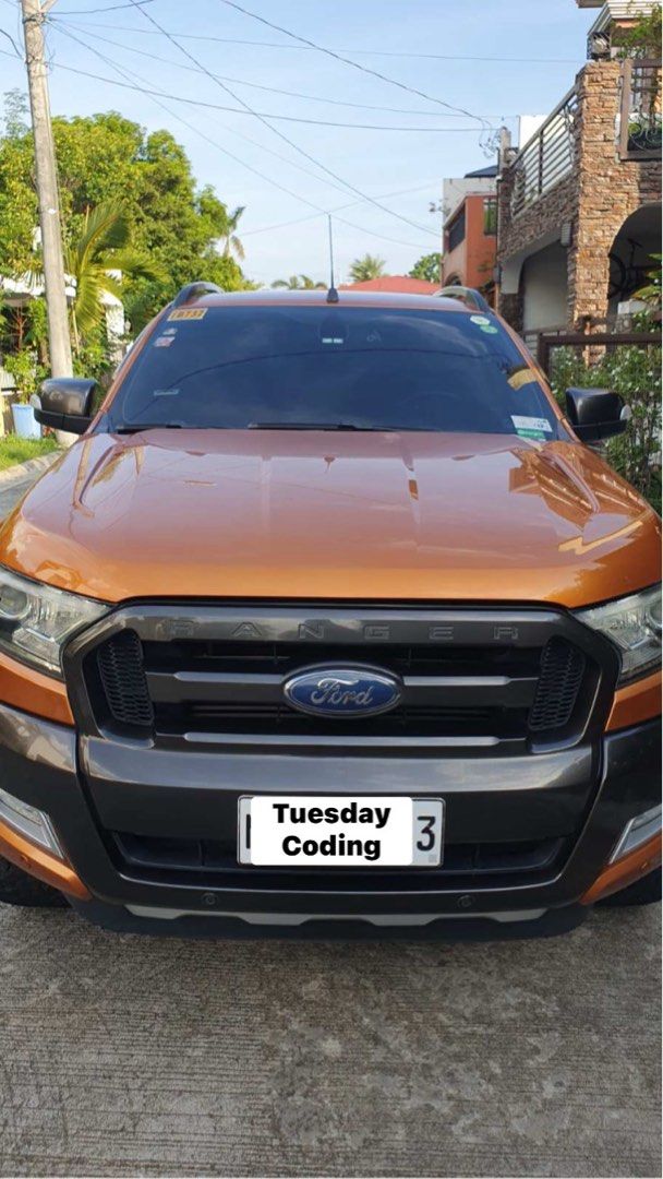 Ford Ranger (Category: Used Cars) located in Cavite. Submitted by veann_cee (Listing ID 1449231098, Image 1). Description: ‼️Free Tow hitch receiver 🚨FOR SALE ✅FORD RANGER WILDTRAK 2018 (4x4) ✅REGISTERED....March 2026 ✅EXCELLENT WORKING CONDITION!!!! ✅DIESEL ENGINE 2.2 LITER ✅AUTOMATIC Transmission (6 SPEED) AIRBAGS ✅Super COLD Aircon ✅All Panel Gauges, Signals & Buttons - 100% working. ✅All power features (Doors, Windows & Mirrors) - 100% worki