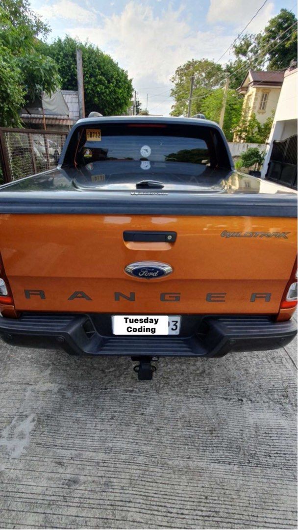 Ford Ranger (Category: Used Cars) located in Cavite. Submitted by veann_cee (Listing ID 1449231098, Image 2). Description: ‼️Free Tow hitch receiver 🚨FOR SALE ✅FORD RANGER WILDTRAK 2018 (4x4) ✅REGISTERED....March 2026 ✅EXCELLENT WORKING CONDITION!!!! ✅DIESEL ENGINE 2.2 LITER ✅AUTOMATIC Transmission (6 SPEED) AIRBAGS ✅Super COLD Aircon ✅All Panel Gauges, Signals & Buttons - 100% working. ✅All power features (Doors, Windows & Mirrors) - 100% worki