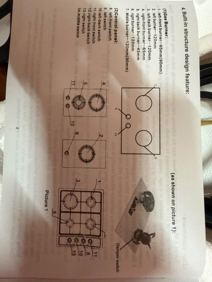 GAS STOVE TANAM (Category: Bathroom & Kitchen Fixtures) located in Bedong. Submitted by hasmizana (Listing ID 1449290625, Image 2). Description: NEW ITEM.