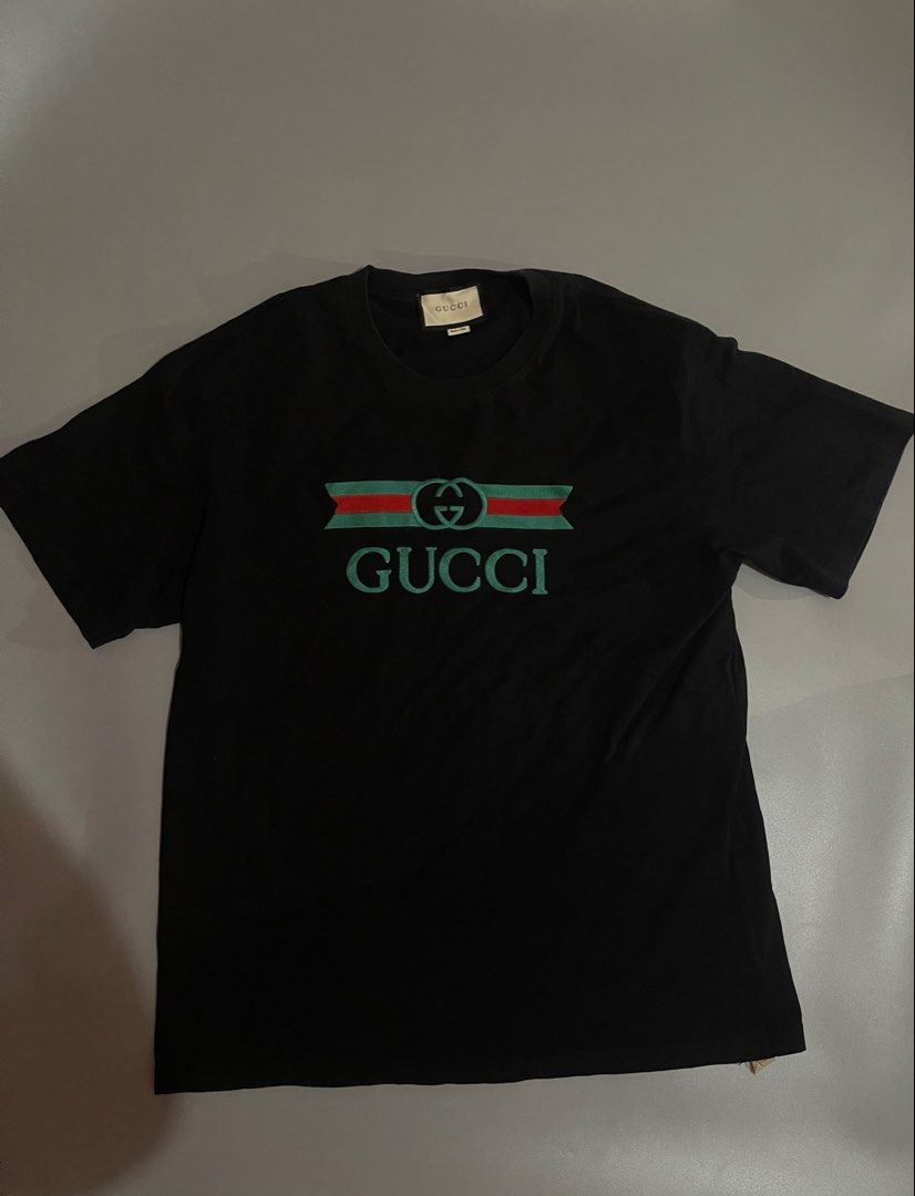 Gucci Embroidered Shirt Og Logo (Category: Luxury Apparel) located in Tuguegarao City. Submitted by elyks11 (Listing ID 1449156246, Image 1). Description: ICONIC LOGO OF GUCCI EMBROIDERY DESIGN GOOD AS NEW.
