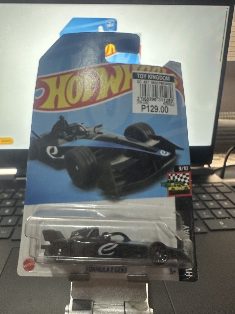 Hot Wheels Formula E Gen 3 HW Race Day (Category: Vehicle & Diecast Models) located in Manila. Submitted by dylanmanila (Listing ID 1449177320, Image 1). Description: Price negotiable - Hot Wheels Formula E Gen 3 car - Part of the HW Race Day series (9/10) - Color: Black with white 'e' logo - Ideal for collectors or for play.