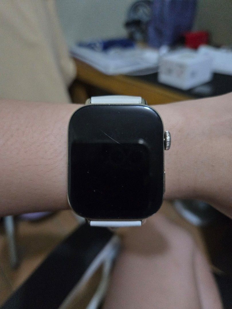 Huawei Watch Fit 3 Smartwatch White Strap (Category: Wearables & Smart Watches) located in Manila. Submitted by einjeldon (Listing ID 1449291570, Image 1). Description: - Huawei Watch Fit 3 - Includes original white strap - Original box and charger included - 3 free straps - Includes a cracked watch case - No problem at all well taken care of RFS: dont like smart watches anymore.