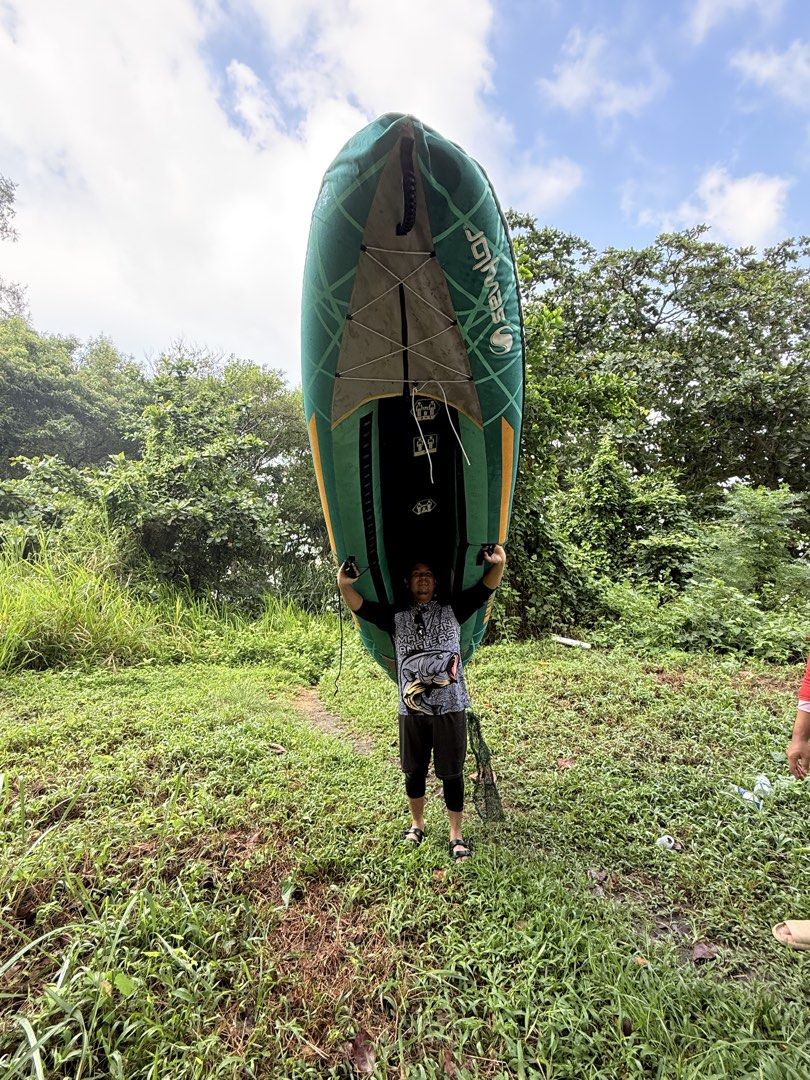 Kayak inflatable sevylor 3persom (Category: Others) located in Sungai Udang. Submitted by nikgodongg (Listing ID 1449281805, Image 3). Description: Kayak sevylor alameda 3person nk letgo…till goo.