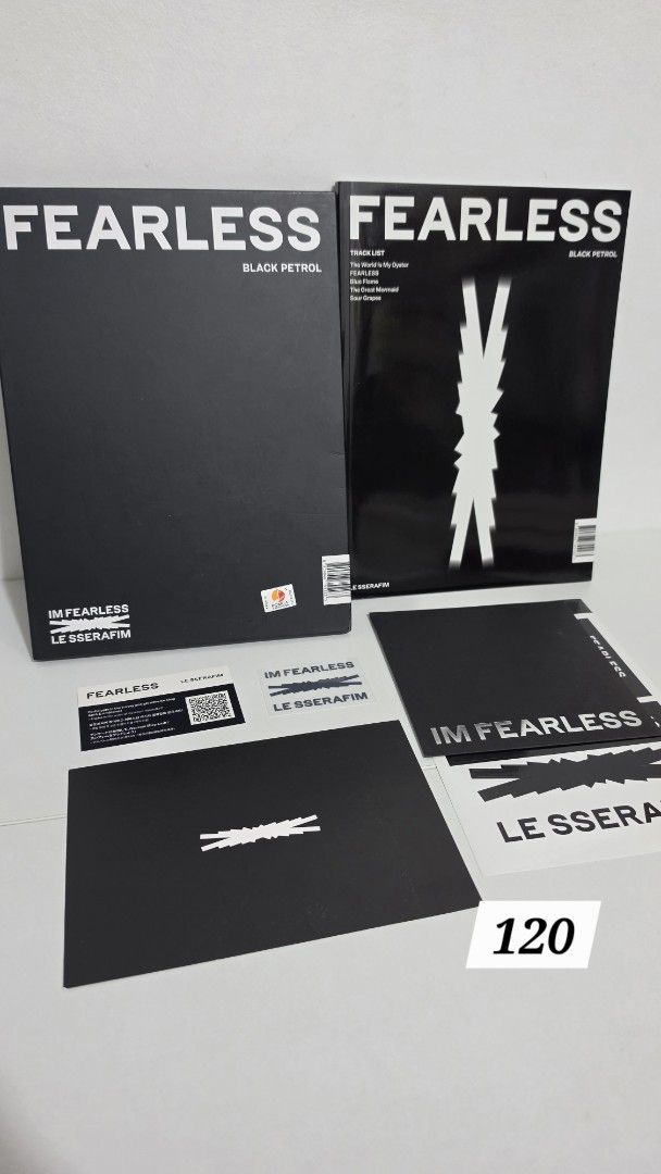 LE SSERAFIM FEARLESS, UNFORGIVEN, & ANTIFRAGILE (Category: CDs & DVDs) located in Pasay City. Submitted by oonehanna (Listing ID 1449174597, Image 2). Description: ✅️ LE SSERAFIM FEARLESS Album ✅️ LE SSERAFIM ANTIFRAGILE Album ✅️ LE SSERAFIM UNFORGIVEN Album - Some has all the original inclusions present.