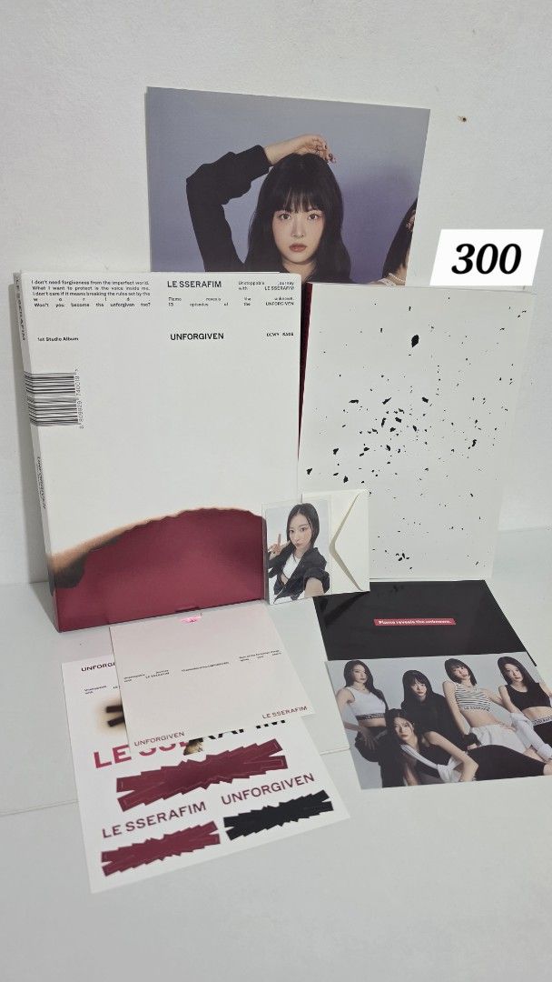 LE SSERAFIM FEARLESS, UNFORGIVEN, & ANTIFRAGILE (Category: CDs & DVDs) located in Pasay City. Submitted by oonehanna (Listing ID 1449174597, Image 3). Description: ✅️ LE SSERAFIM FEARLESS Album ✅️ LE SSERAFIM ANTIFRAGILE Album ✅️ LE SSERAFIM UNFORGIVEN Album - Some has all the original inclusions present.