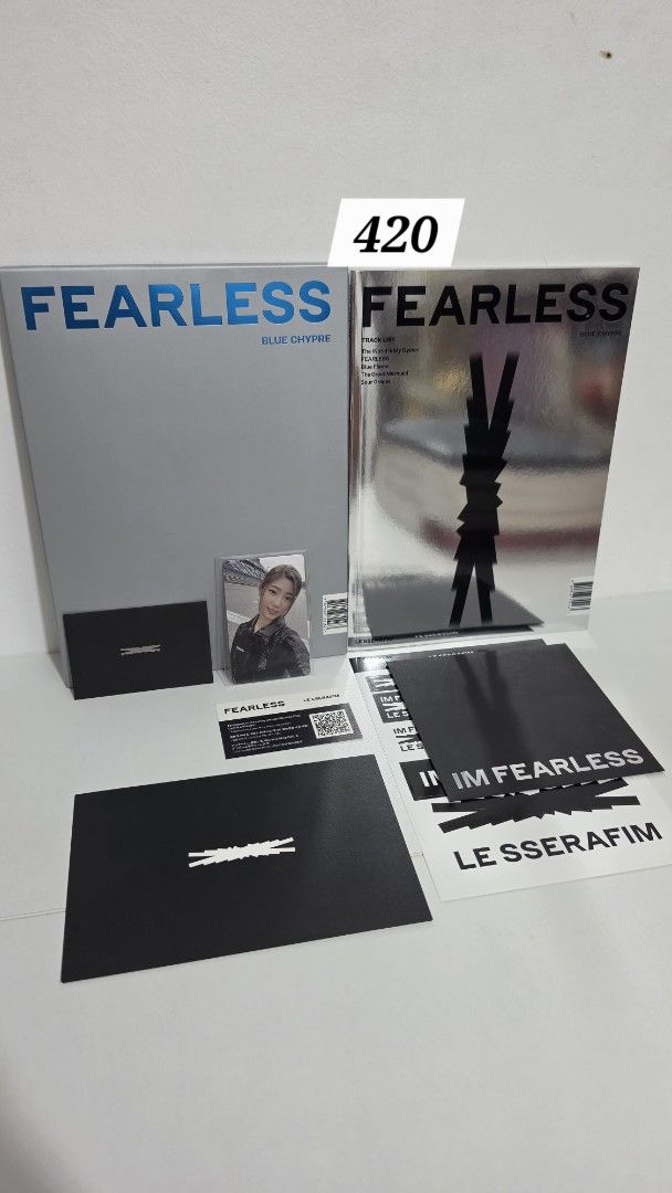 LE SSERAFIM FEARLESS, UNFORGIVEN, & ANTIFRAGILE (Category: CDs & DVDs) located in Pasay City. Submitted by oonehanna (Listing ID 1449174597, Image 1). Description: ✅️ LE SSERAFIM FEARLESS Album ✅️ LE SSERAFIM ANTIFRAGILE Album ✅️ LE SSERAFIM UNFORGIVEN Album - Some has all the original inclusions present.