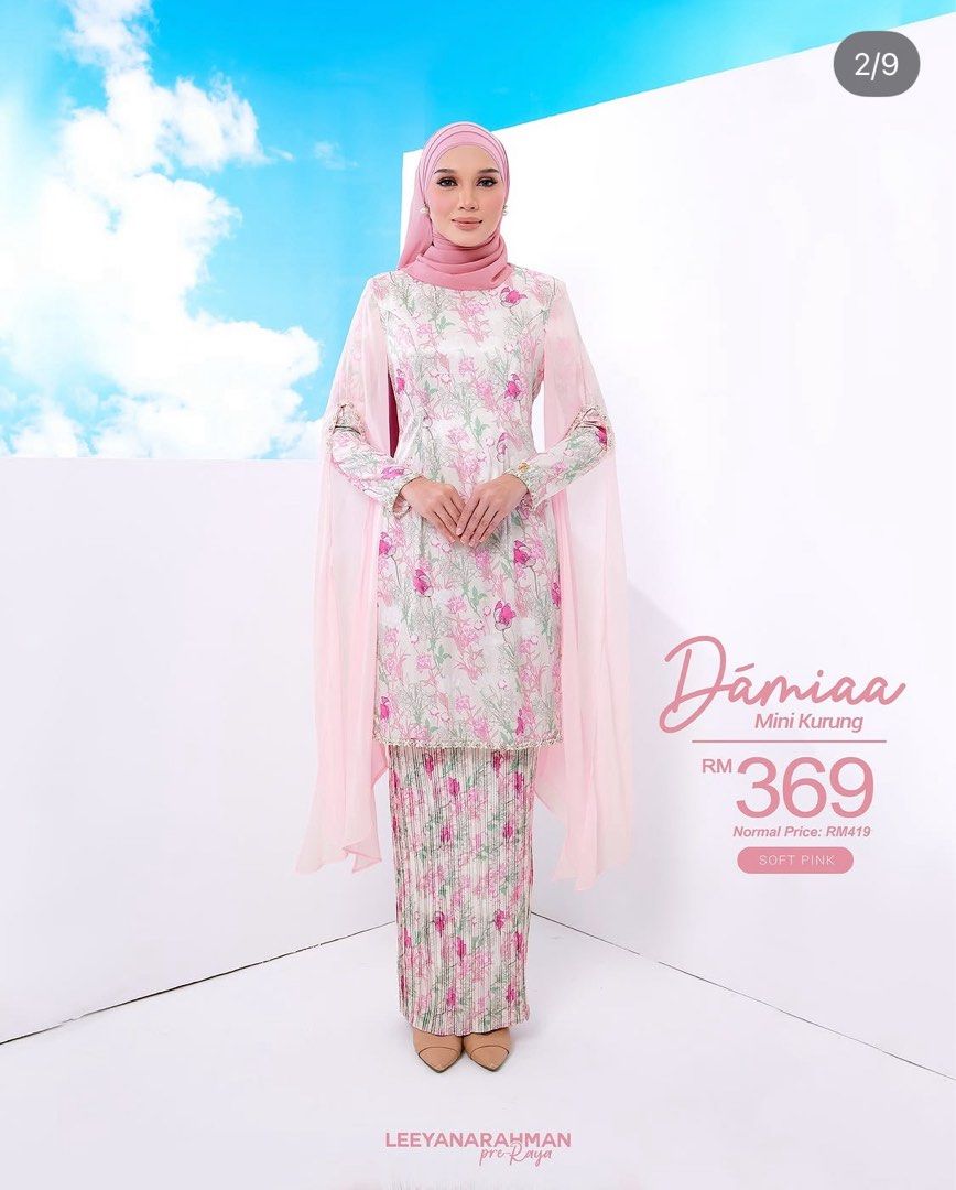 Leeyanarahman Dhamiaa Mini Kurung (Category: Baju Kurung & sets) located in Kuala Terengganu. Submitted by amaliaothman (Listing ID 1449240991, Image 1). Description: New with tag. Mistakenly bought the wrong size. Courier to West Malaysia only..