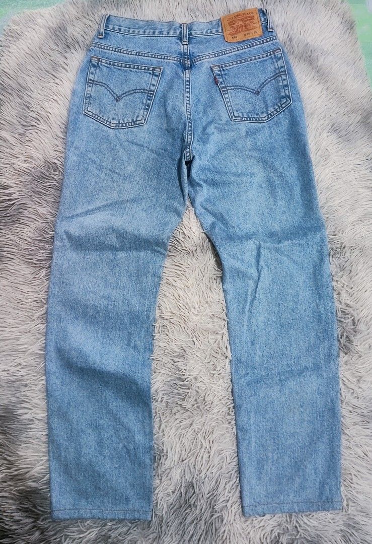 LEVIS 620 SLIM FIT MEN JEANS (Category: Jeans) located in Davao. Submitted by nevar07 (Listing ID 1449197437, Image 2). Description: SIZE WAIST: 30-31 THIGH: 9 HEM: 7 LENGTH: 39.5 FABRIC: HARD DENIM MAKAPAL TELA LIGHT WASH COLOR ALTER LENGTH EXCELLENT CONDITION LIKE NEW DM TO PURCHASE 📥 𝐑𝐄𝐌𝐈𝐍𝐃𝐄𝐑: •𝐂𝐨𝐥𝐨𝐫 𝐦𝐚𝐲 𝐯𝐚𝐫𝐲 𝐝𝐮𝐞 𝐨𝐟 𝐭𝐡𝐞 𝐥𝐢𝐠𝐡𝐭𝐢𝐧𝐢𝐧𝐠 •𝐀𝐥𝐥 𝐢𝐭𝐞𝐦𝐬 𝐚𝐫𝐞 𝐭𝐡𝐫𝐢𝐟𝐭𝐞𝐝/𝐟𝐫𝐨m 𝐮𝐤𝐚𝐲 𝐛𝐚𝐥𝐞. 𝐋𝐢�