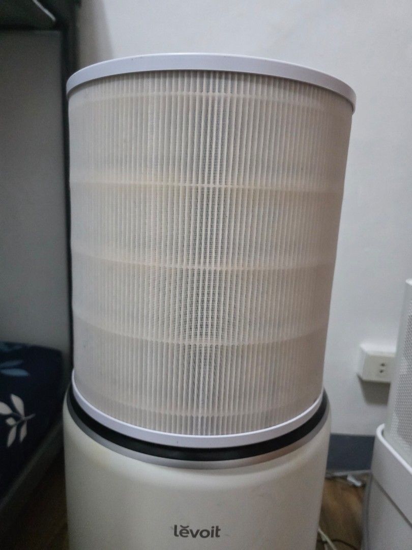 Levoit Air Purifier Filter Original (Category: Air Purifiers & Dehumidifiers) located in Manila. Submitted by vastlion_cbbc9b (Listing ID 1449110578, Image 1). Description: - Replacement filter for Levoit air purifiers - Cylindrical shape with pleated filter material - Captures dust, pollen, and other airborne particles - Keeps air clean and fresh - Easy to replace - Please check your model for compatibility.
