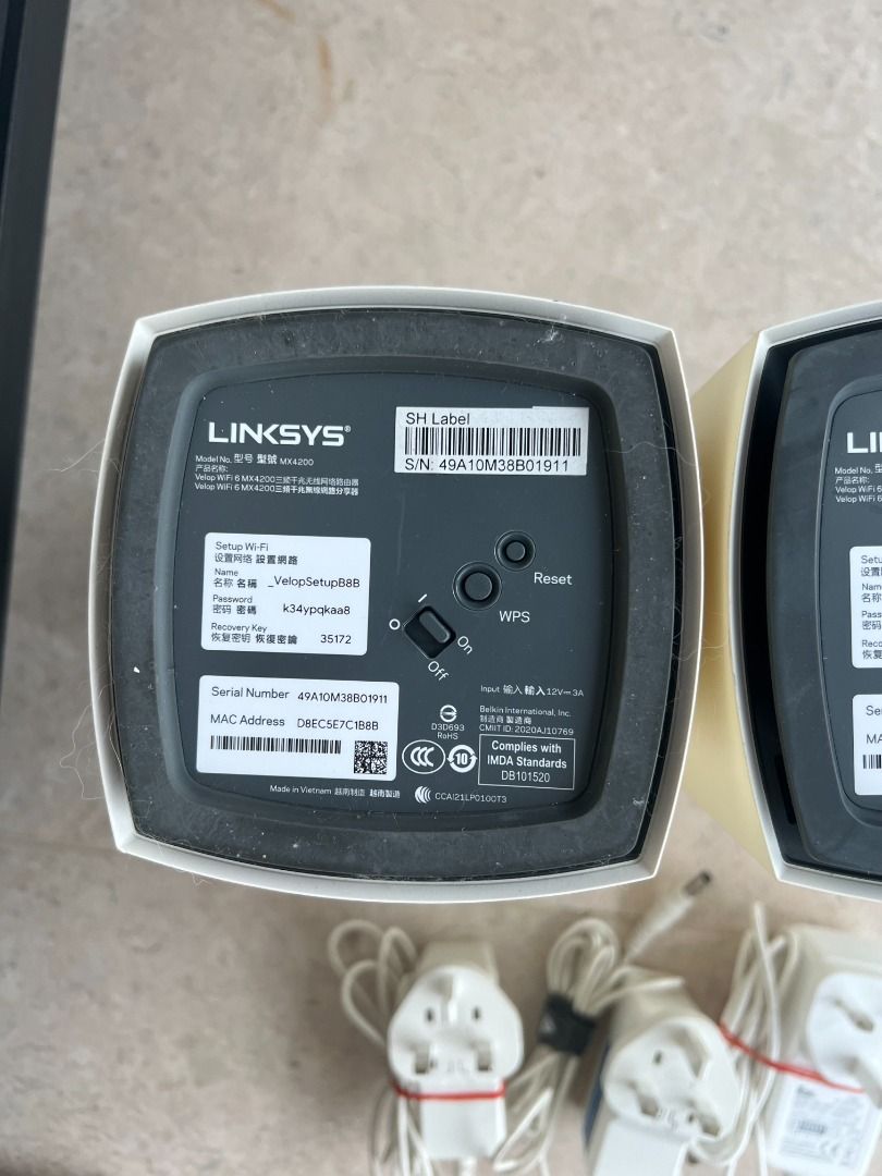 Linksys MX4200 Velop WiFi 6 Mesh System507340355546664963
