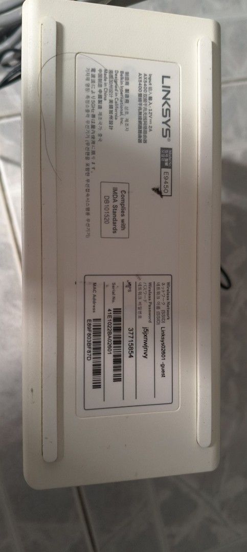 Linksys WRT400 Wireless-N Broadband Router507084454925455362