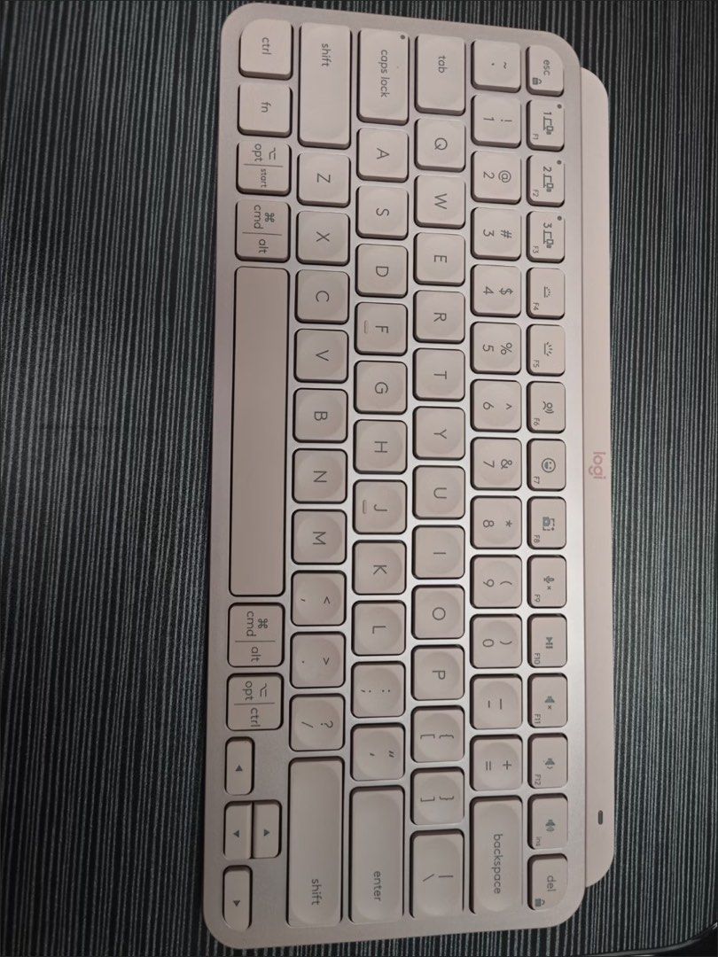 Logitech MX Keys Mini Wireless Illuminated Keyboard (Pink)507215033864048641