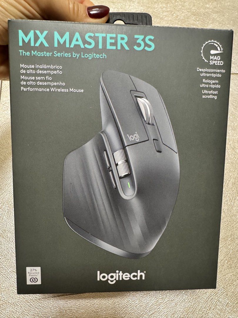 Logitech MX Master 3S Performance Wireless Mouse