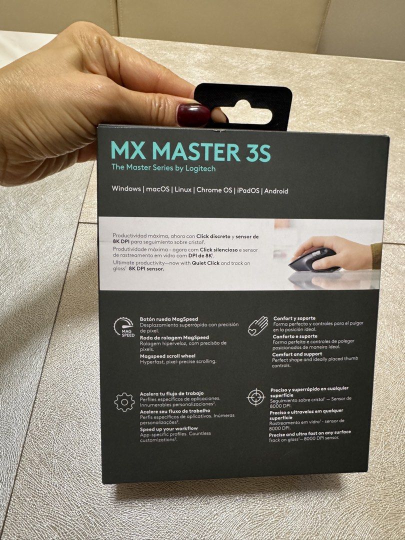 Logitech MX Master 3S Performance Wireless Mouse507612101503897601