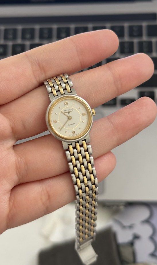 LONGINES 2300 Two Toned Watch (Category: Women's Watches) located in Abucay. Submitted by preloved.iah (Listing ID 1448505477, Image 2). Description: – like new longines 2300 two toned watch — no issue — with extra 1 link.