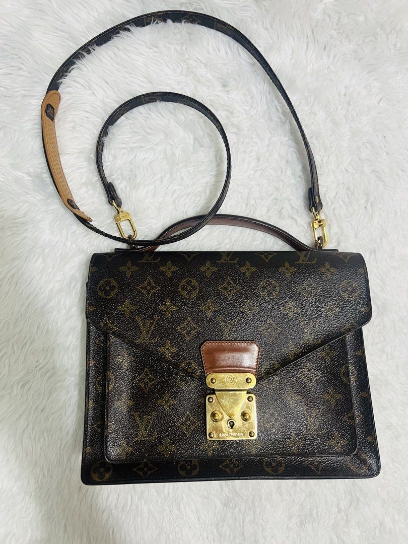 Louis Vuitton Monogram Canvas Shoulder Bag (Category: Luxury Bags & Wallets) located in Manila. Submitted by jonalyngal75237 (Listing ID 1449106745, Image 1). Description: - Authentic Louis Vuitton monogram shoulder bag - Features iconic LV print - Secure gold-tone clasp closure - Timeless and classic design - Suitable for everyday use or special occasions.