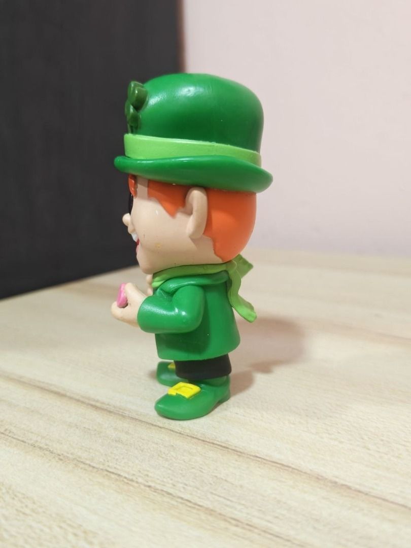 Lucky Charms Lucky Leprechaun Funko Sode Figure (Category: Toys & Games) located in Kuala Langat. Submitted by alihafiza (Listing ID 1449125907, Image 2). Description: Lucky Charms Lucky Leprechaun Funko Sode Figure Price: RM 23 Condition: 8/10 (Sell as is) Remark: -Great Collection For Funko Fans -Please refer to pictures attached before buying -Item Without retail packing/Box -May have minor scratch or minor paint peeled off -What You See Is Wh