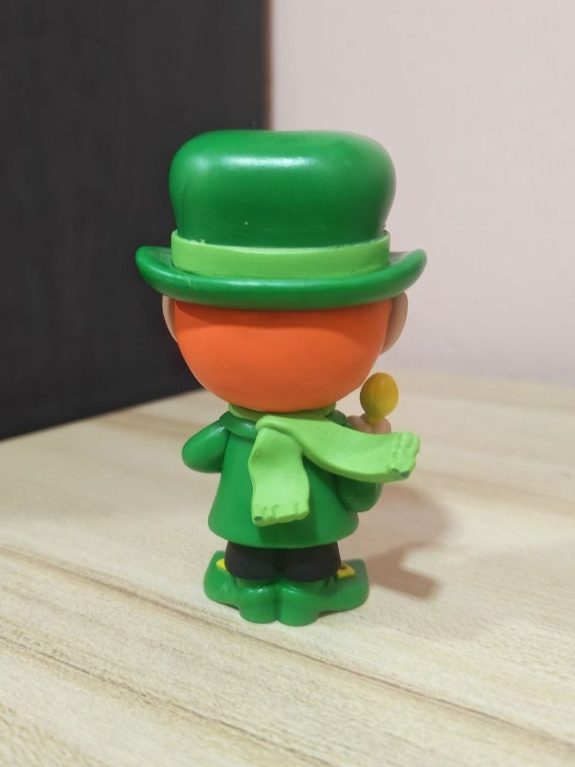 Lucky Charms Lucky Leprechaun Funko Sode Figure (Category: Toys & Games) located in Kuala Langat. Submitted by alihafiza (Listing ID 1449125907, Image 3). Description: Lucky Charms Lucky Leprechaun Funko Sode Figure Price: RM 23 Condition: 8/10 (Sell as is) Remark: -Great Collection For Funko Fans -Please refer to pictures attached before buying -Item Without retail packing/Box -May have minor scratch or minor paint peeled off -What You See Is Wh