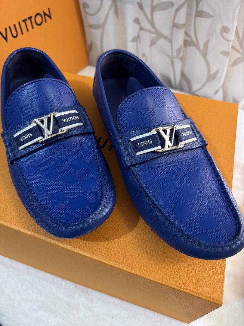 LV Leather Shoes (Category: Dress Shoes) located in San Fernando. Submitted by authenluxeph (Listing ID 1449203363, Image 1). Description: 100% Authentic LV Leather Shoes Damier-embossed calf leather Signature hardware Tubular construction Outsole with small rubber nubs Used a couple of times Comes with box Original! Double your money back guarantee .