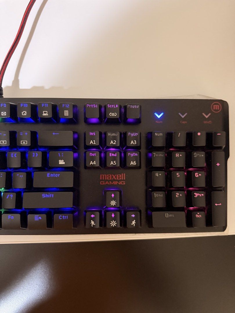 Maxell Mechanical Gaming Keyboard RGB Backlight507343348538419203
