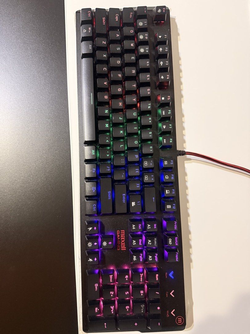 Maxell Mechanical Gaming Keyboard RGB Backlight507343348538419201