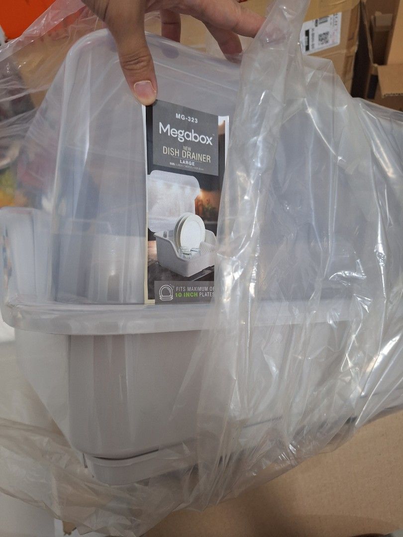Megabox dish drainer Large (Category: Other Home Appliances) located in Santa Rosa. Submitted by Jeneceng (Listing ID 1449167371, Image 3). Description: Megabox Dish Drainer Large 500pesos only. brandnew. rfs. may dish drainer pa. for pickup only. Biñan Laguna .