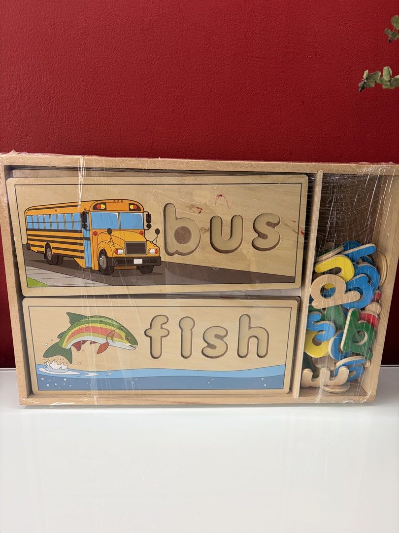 Melissa & Doug wooden educational (Category: Infant Playtime) located in Manila. Submitted by coolandchic (Listing ID 1449253869, Image 1). Description: Some scratches .