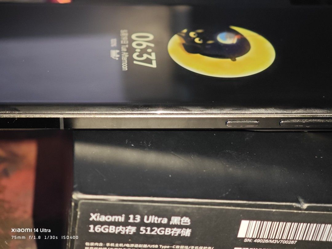 Mi 13 ultra (Category: Xiaomi) located in Taguig. Submitted by airdropper (Listing ID 1449137809, Image 2). Description: Charging cable lng kulang Box Unit 90w Charger Case Biglang nwala ung network pero detected sim. Okaayy ang wifi aat bluetooth. Sabi ng tech 1-2k pra magawa hindi ko na pinagawa kasi nag upgrade nq 14 ultra Selling as is can meetup laguna or manila area Pm lng sa nego.