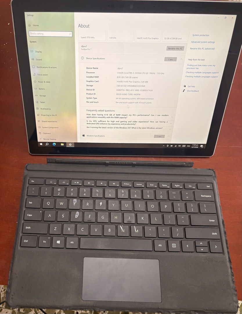 Microsoft Surface Pro 7507205839215011841