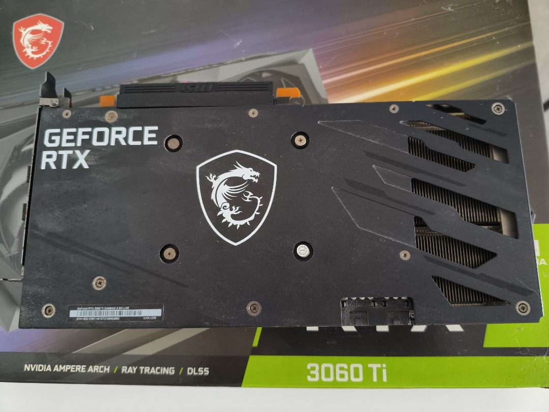 MSI RTX 3060TI507201193887682562