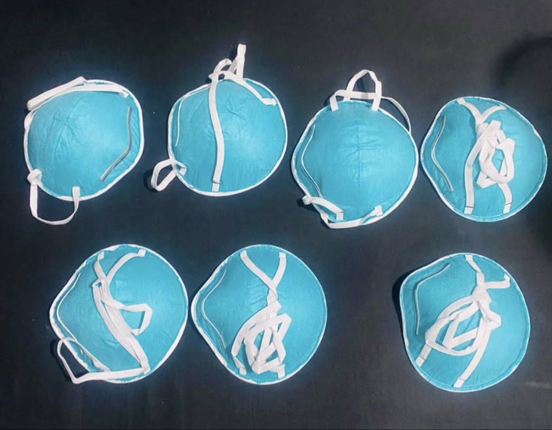 N95 Face Masks with Ear Loops (Category: Face Masks & Face Shields) located in Polangui. Submitted by cerilloj (Listing ID 1449171404, Image 1). Description: 7 PCS as shown above..