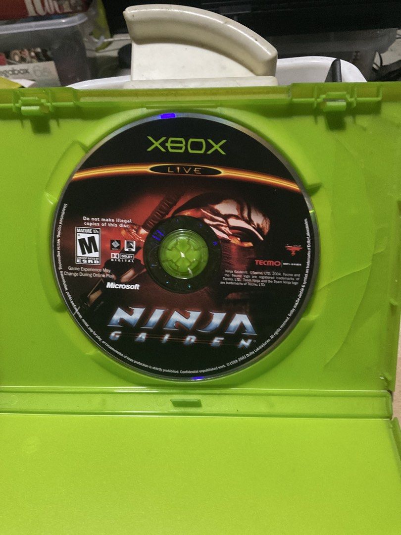 Ninja Gaiden Xbox Game (Category: Xbox) located in Aguinaldo. Submitted by gwift (Listing ID 1449319197, Image 3). Description: - Ninja Gaiden for Original Xbox - Classic, intense action game - A must-have for Xbox collectors - tested working .