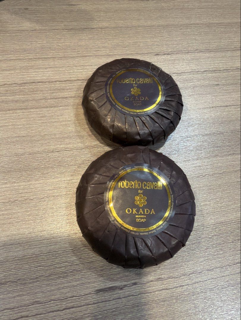 Okada roberto cavalli round soap 2 pcsp (Category: Body Care) located in Quezon City. Submitted by chic_styleph (Listing ID 1449207711, Image 1). Description: 7 2028 expire 1 2026 .