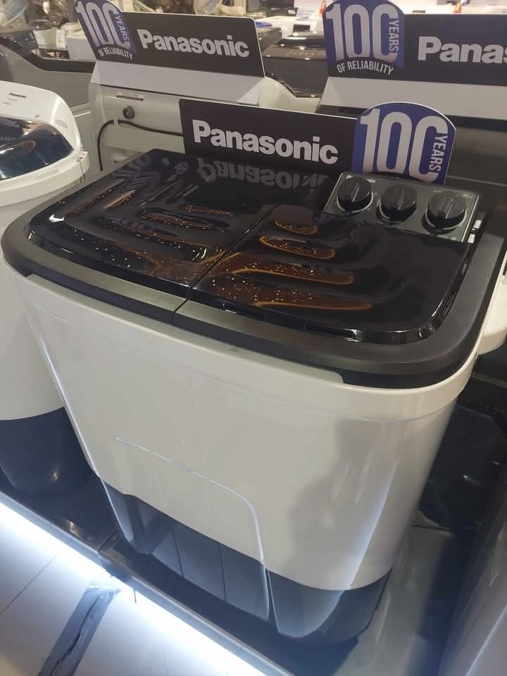 PANASONIC TWIN TUB WASHING MACHINE (Category: Washing Machines and Dryers) located in Manila. Submitted by chuck_claros (Listing ID 1449118562, Image 1). Description: PANASONIC TWIN TUB (WASHING MACHINE) ☑️BRAND NEW FACTORY SEALED UNIT WITH OFFICIAL SALES INVOICE AND WARRANTY (MODEL NO.) 7 kg - NA W7023B - 8,590 8 kg - NA W8023B - 8,990 9 kg - NA W9523B - 9,690 10.5 kg - NA W10523B - 10,690 11.5 kg - NA W11523B - 11,590 12.5 kg - NA W12521B - SAL