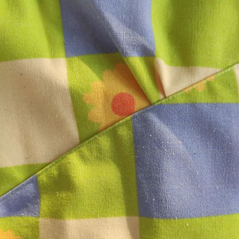 Patchwork top (Category: Sleeveless) located in Taguig. Submitted by cftbncs (Listing ID 1358072239, Image 3). Description: Rfs: Decluttering - used only once - size xs to small - perf for summer outfit - cloth: Japanese linen Mop: G-cash and Bank transfer.