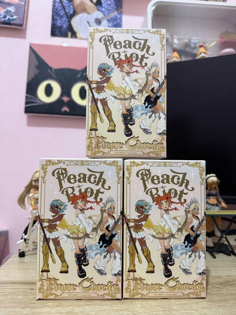 Peach Riot: Power Chords ⚡ (Category: In-Game Products) located in Bulacan. Submitted by adorablefindsph (Listing ID 1449179363, Image 2). Description: [WTS / LFB] NEW PEACH RIOT!! 💓✨ ⚡ Peach Riot: Power Chords ⚡ 💖 ₱600 each 💰 MOP: GCash / BPI 📦 MOD: J&T or Lalamove 📍 Location: Obando, Bulacan / Cubao.
