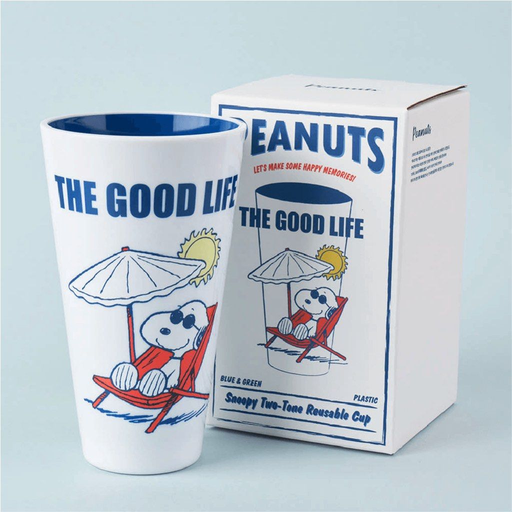 Peanuts Snoopy "The Good Life" Reusable Cup