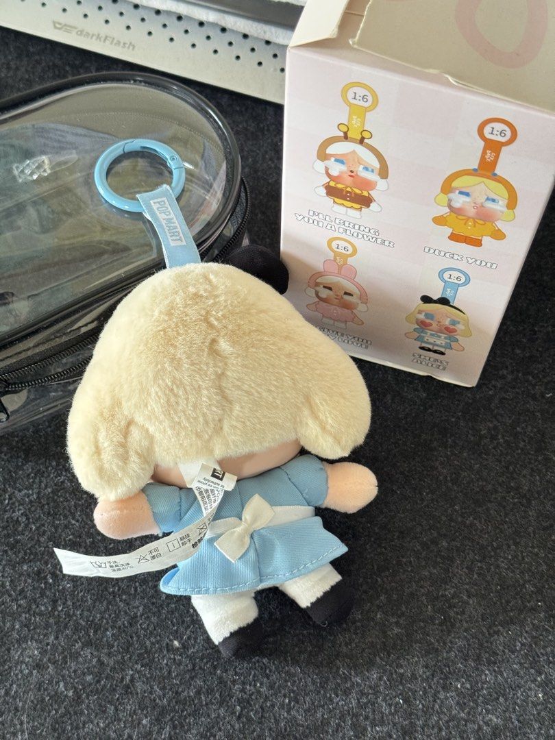 Popmart Crying Again She's Alice (opened but still complete) (Category: Designer & Blind Box Toys) located in Manila. Submitted by peridolivia (Listing ID 1449204806, Image 3). Description: Pop Mart CRYBABY – Crying Again Series: She’s Alice 🩵 * Comes with the original foil and character card/sticker * Free protective case included! RFS: Decluttering my collection..