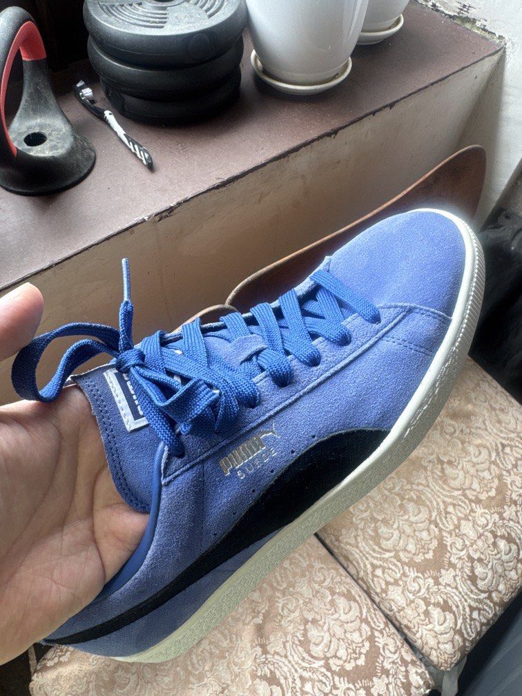 Puma Suede Classic+ ‘True Blue’ (Category: Sneakers) located in Taytay. Submitted by dracheee_ (Listing ID 1438271414, Image 3). Description: 🔥 FOR SALE: Puma Suede Classic+ ‘True Blue’ 🔥 ✔ Brand New ✔ Size 10.5 ✔ No box 💰 Price: ₱1,700 (slightly negotiable) 📍 Meet-up: • Taytay, Rizal • Venice Grand Canal Mall, McKinley 📦 Shipping available (buyer shoulders the fee).