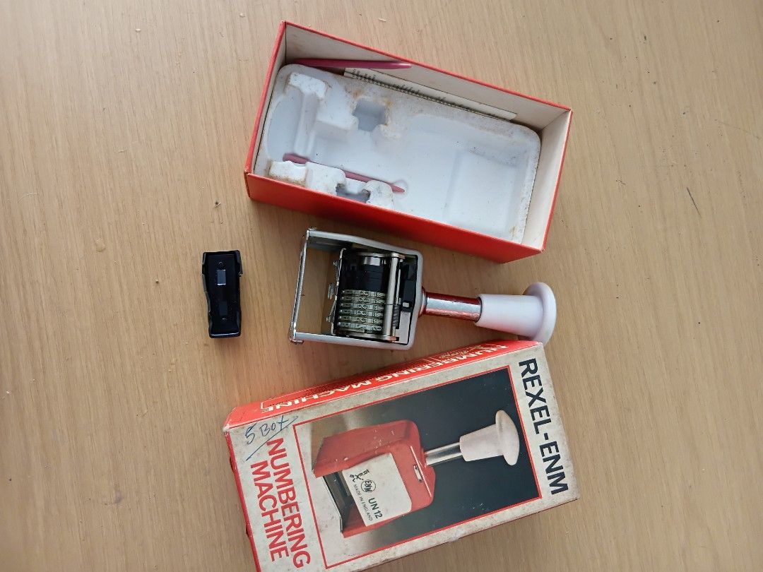 Rexel-Enm Numbering Machine507625625029847041