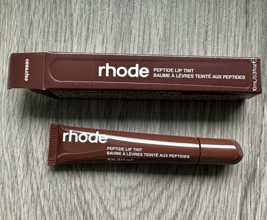 Rhode Lip Peptide in Espresso (Category: Makeup) located in Quezon City. Submitted by theirnextstory (Listing ID 1449126373, Image 2). Description: Brand new with box Never used RFS: Decluttering Shipping c/o Buyer.
