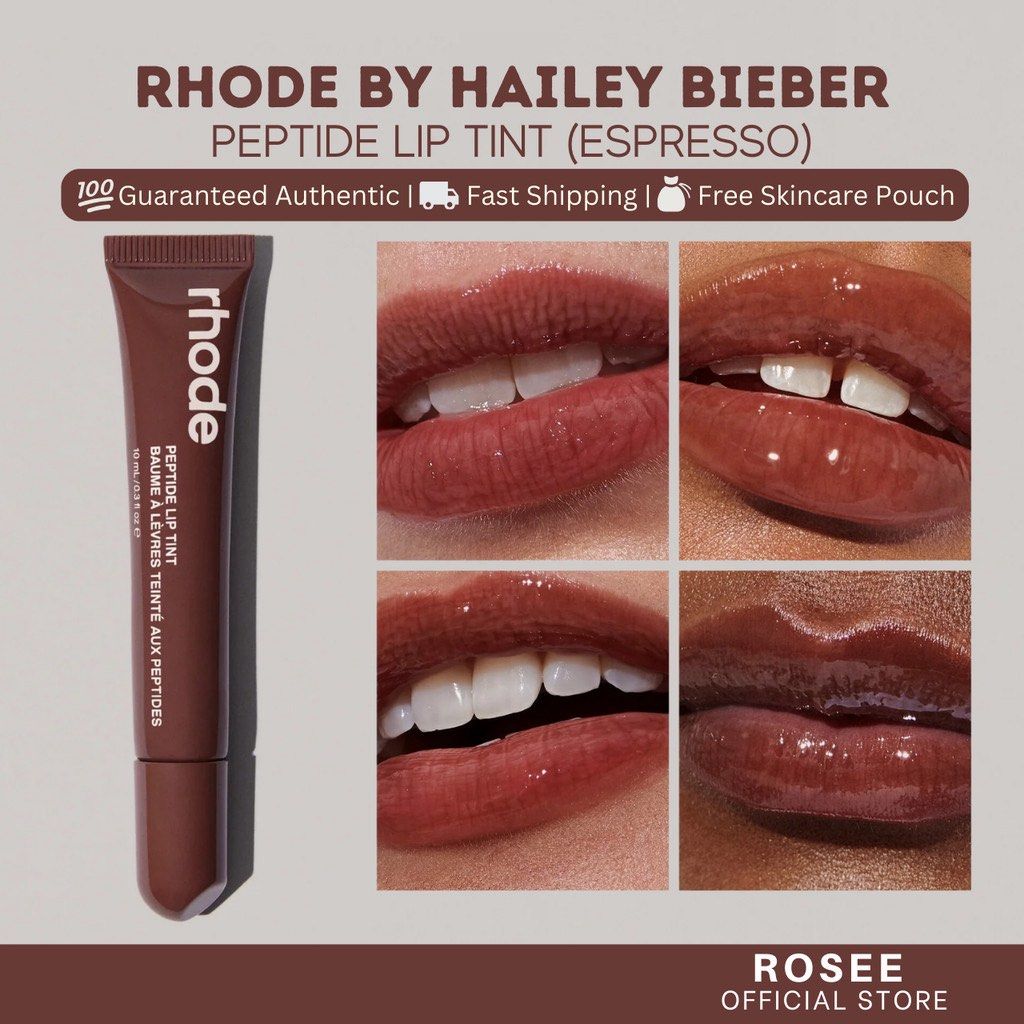 Rhode Lip Peptide in Espresso (Category: Makeup) located in Quezon City. Submitted by theirnextstory (Listing ID 1449126373, Image 3). Description: Brand new with box Never used RFS: Decluttering Shipping c/o Buyer.